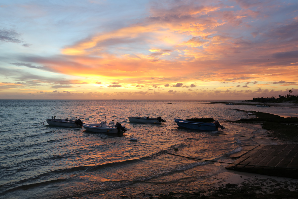 Farquhar Atoll Sunset