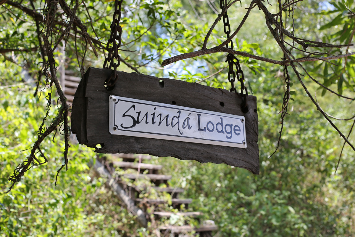 Suinda Lodge Welcome Sign Suinda Lodge Welcome Sign
