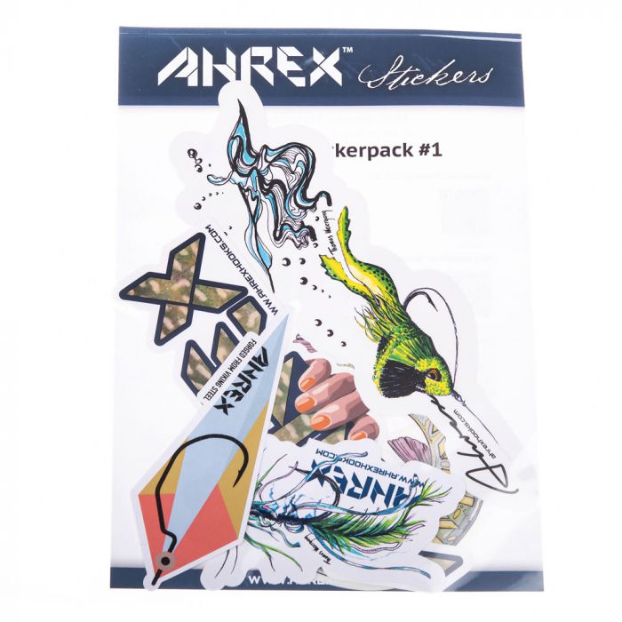 Ahrex Predator Pack #1 Stickers - Aufkleber, Fliegenfischen