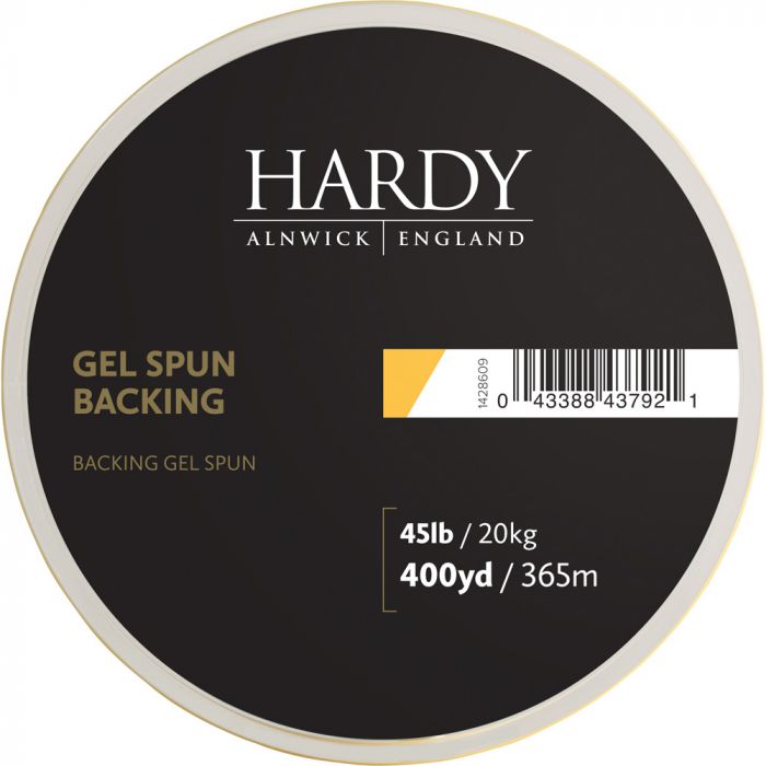 Hardy Gel Spun Backing 45lb, yellow