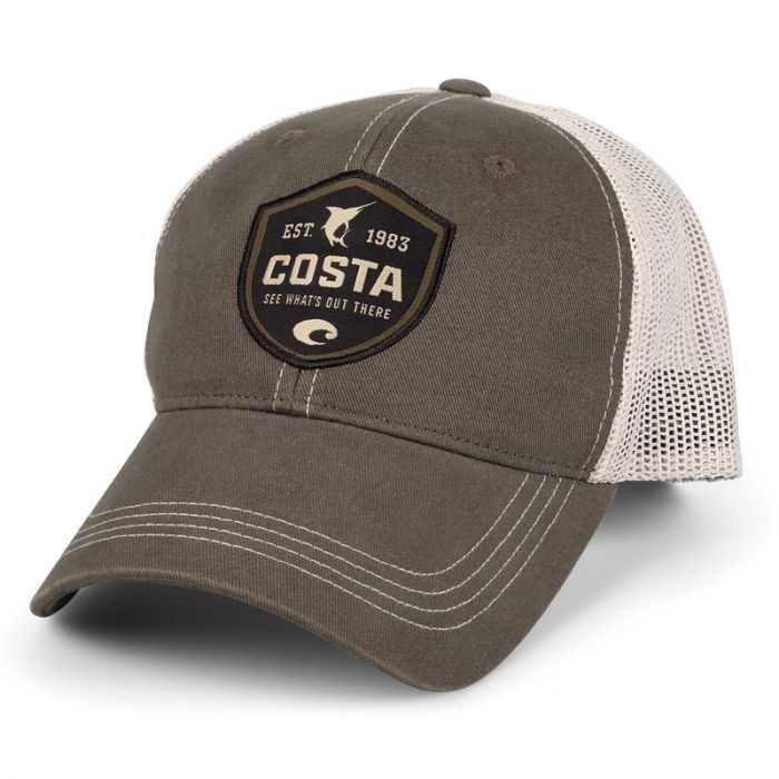Deus Paris Shield Trucker Cap Verde | Cappellino Unisex In Cotone E Nylon | Taglia Unica Regolabile - 4