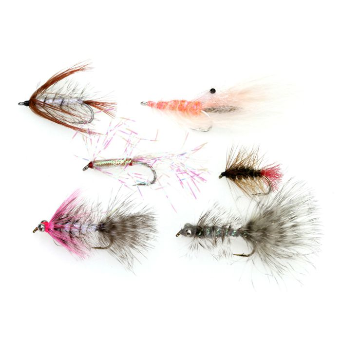 Fly Selection for Sea Trout - 6 assorted pattern