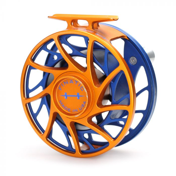 Hatch Finatic 9plus Fly Reel, orange/blue - 2nd Hand, used Tackle, Fly  Fishing