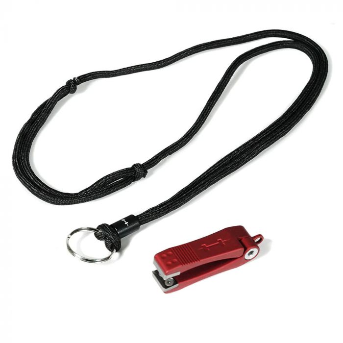 Hatch Nipper 3 with Lanyard, red