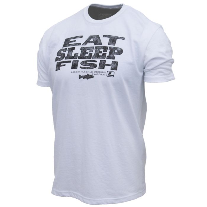 Loop одежда. Футболка loop. футболка grundens eat fish t-shirt (white, s). eat sleep fisherman.