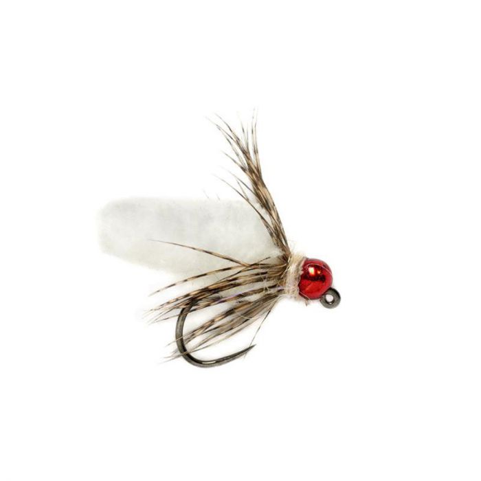 Mop Fly White, barbless