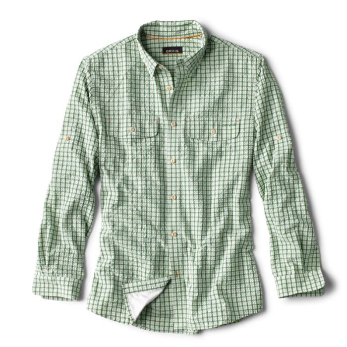 Orvis Clearwater Seersucker Shirt 