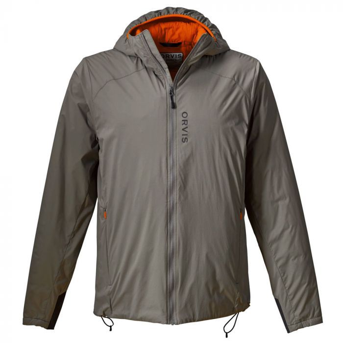 Orvis Pro LT Insulated Hoodie, granite, Fliegenfischen