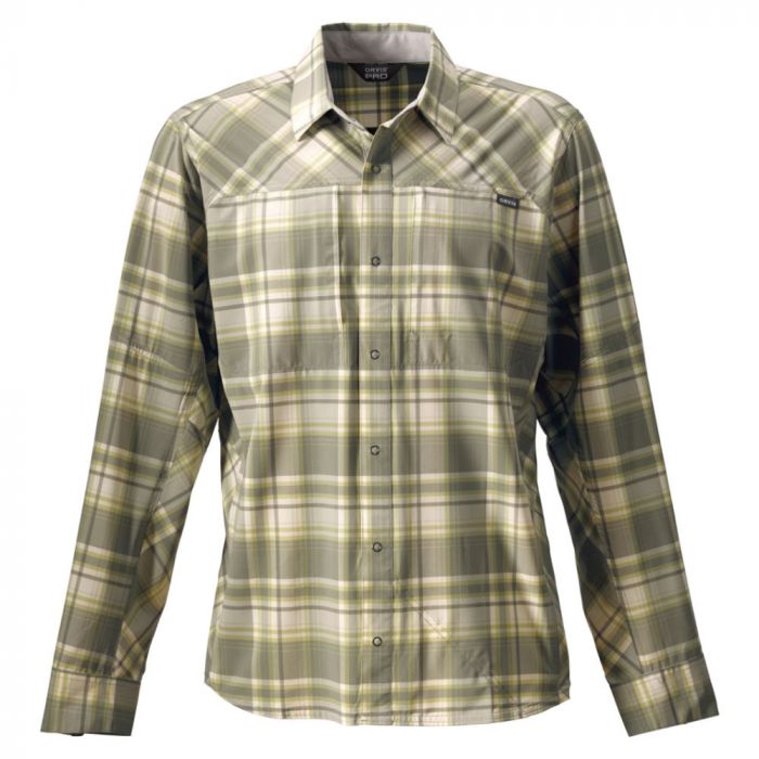 Orvis Pro Stretch Long Sleeved Shirt, sagebrush, Fly Fishing