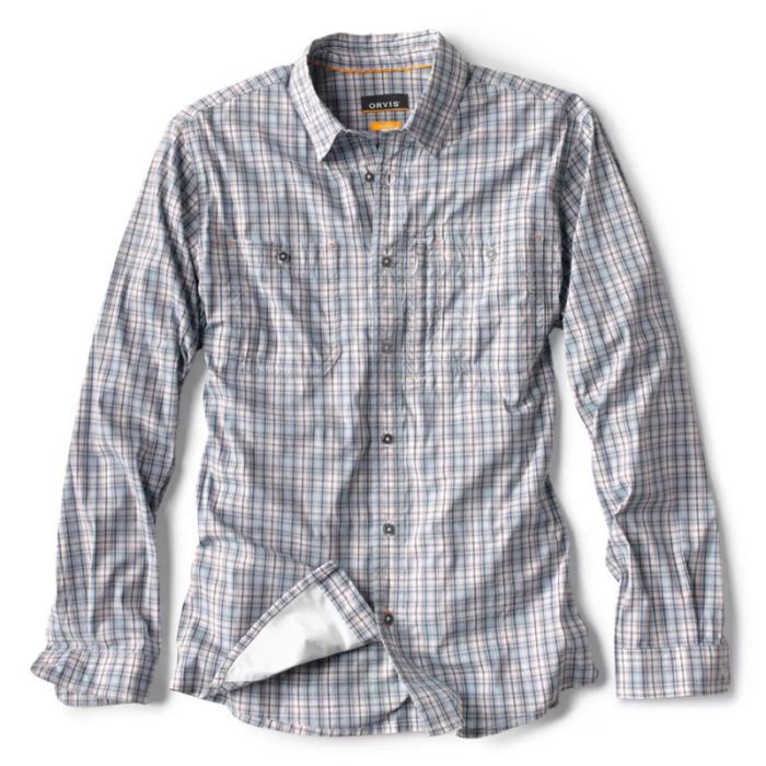 Orvis River Guide Shirt, blue fog, Fly 