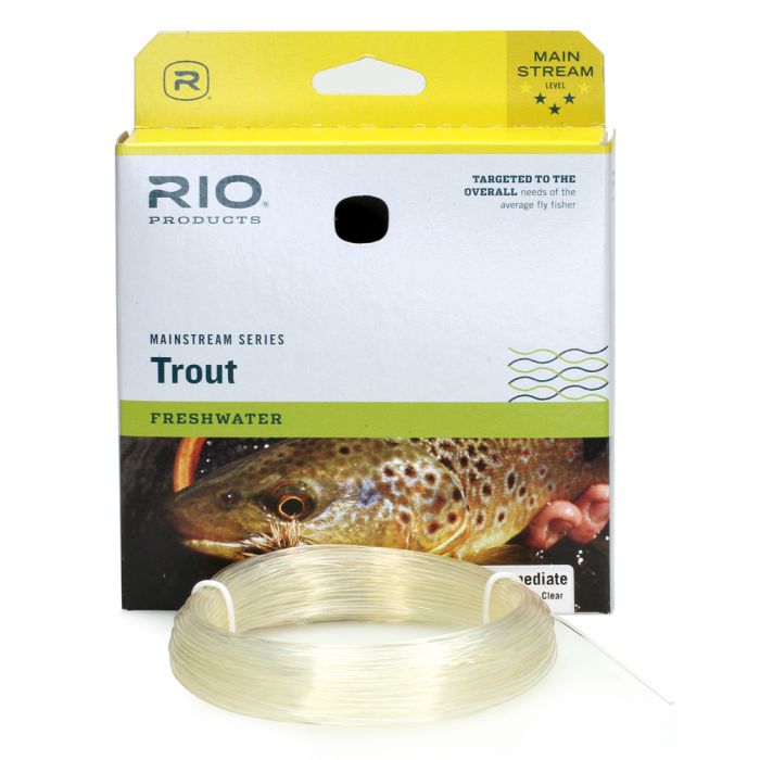 RIO Mainstream WF Fly Line, Clear Intermediate