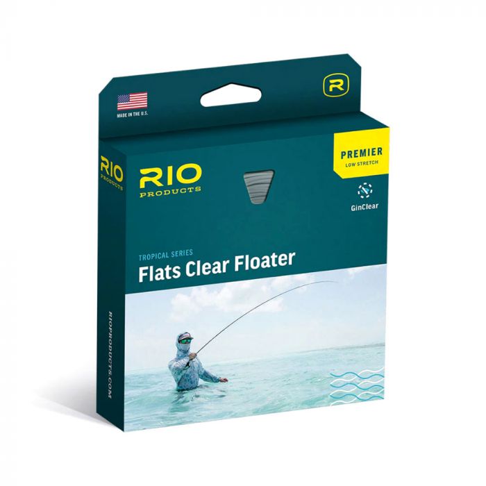 RIO Premier Flats Clear Floater Fly line, Clear Tip - clear/sand