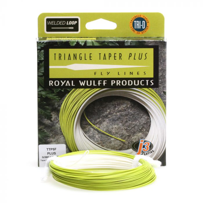 Royal Wulff Triangle Taper PLUS J3 Fly Line, floating