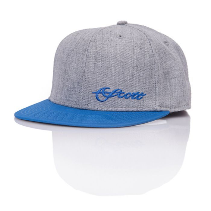 blue flat brim hats
