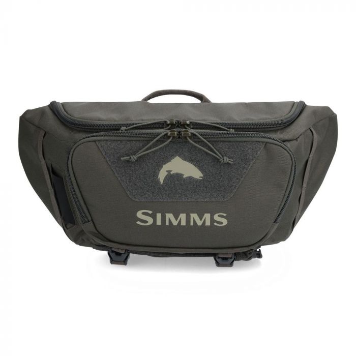 Simms Tributary Hip Pack, basalt, Fly Fishing