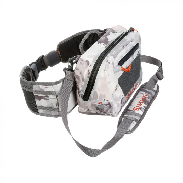 Simms Dry Creek Z Hip Pack - 10L, Cloud Camo Grey