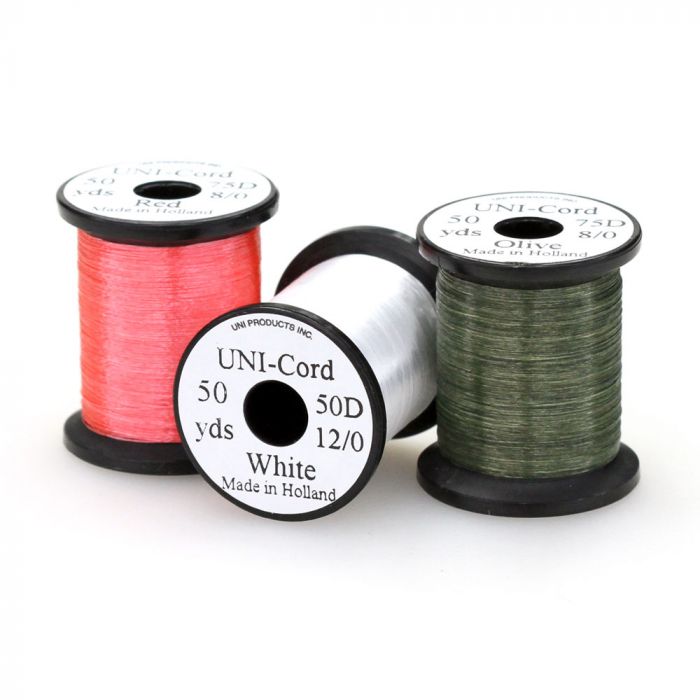 UNI Cord 12/0 50D Tying Thread, Fly Tying