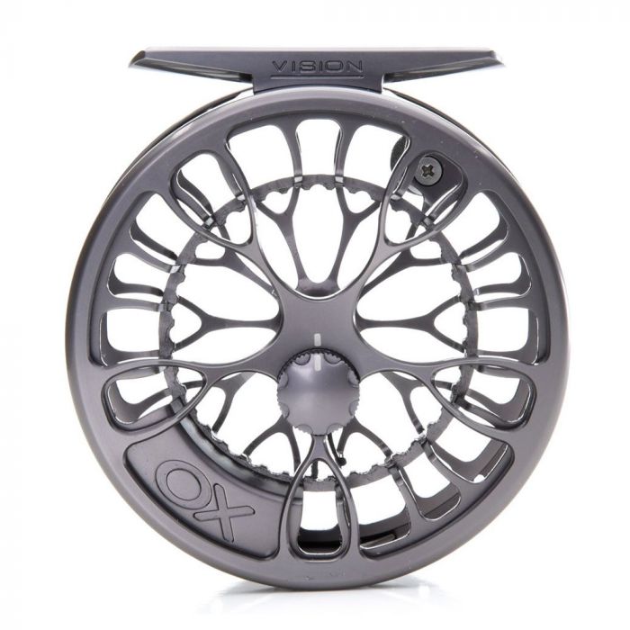 Vision XO Click Fly Reel, titanium grey, Fly Fishing light weight