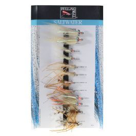 10 PZ ESCHE da pesca a mosca streamer bagnato secco ninfa mosche