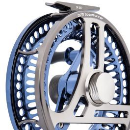 Loop OPTi Speedrunner Fly Reel, Arctic Blue, Fly Fishing