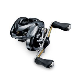 Shimano Aldebaran BFS XG Baitcaster Reel, left handle