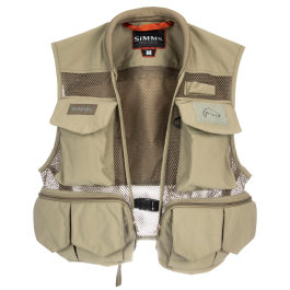 Simms Tributary Fly Vest, tan