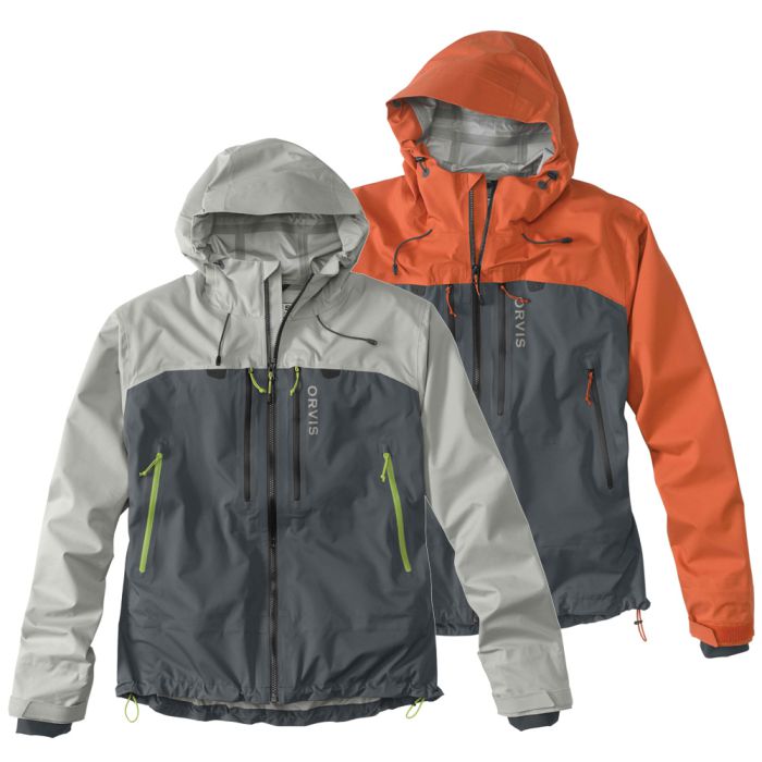 Orvis PRO Wading Jacket ベージュ/グレー Orvis Pro Fishing Wading Jacket -NEW DESIGN. NEW COLORS