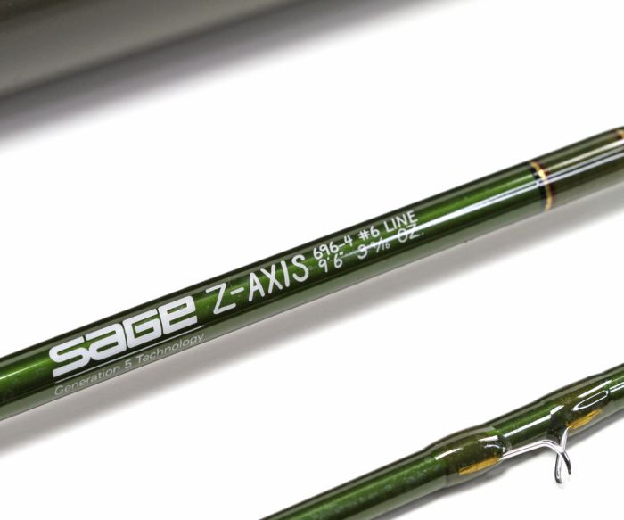 ロッド SAGE Z-AXIS 9'0\" #6 Sage Z-AXIS #6 9,6ft. (2.90m) Fly Rod - 2nd Hand, used