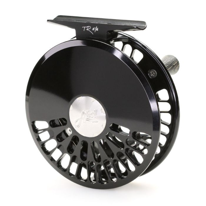 Mulinello Abel TR 5/6 Fly Reel, nero, pesca a mosca