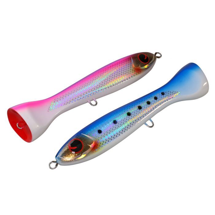 Leurre Flottant FCL Labo Ebi EXT 120 – 225mm / 125g – Popper Mer – BNF – Neuf
