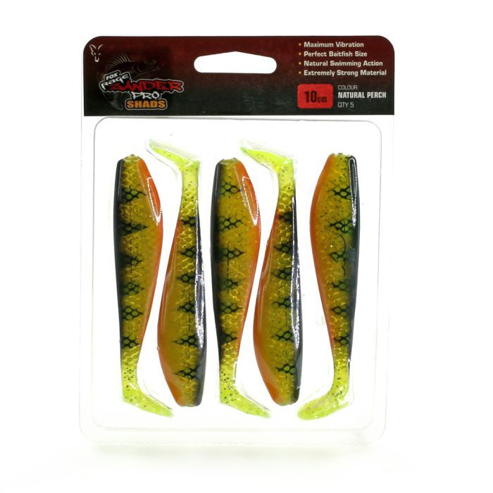 Super Slick Leurre Souple Fox Rage Zander Pro Shad 16cm - Édition Limitée, 4 Couleurs UV, Pour Le Sandre Et Prédateurs Mad Max Xbox