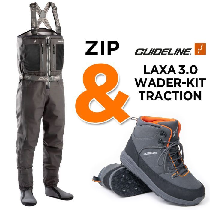 Guideline Laxa ZIP Wading Kit (Waders Wading Boots)