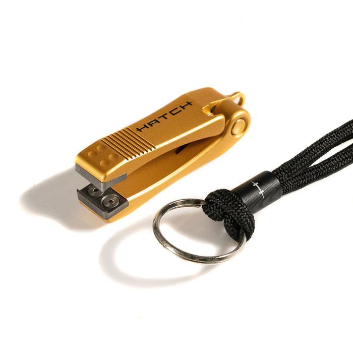 Hatch Nipper with Lanyard Tagliafilo, Jolly Roger Gold