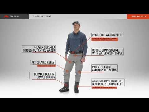 ウェア SIMMS G3 GUIDE PANT JM Men's G3 Guide Wading Pant | Quick Dry | Simms Fishing