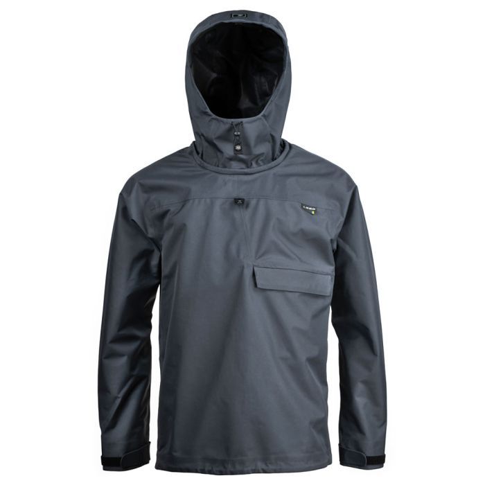 Loop Anorak Jacket Jacke, soft black, Fliegenfischen, Angeln, Outdoor