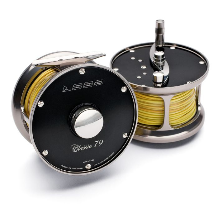 Loop Classic 7/9 Fly Reel, Solid Plate Finish, Fly Fishing