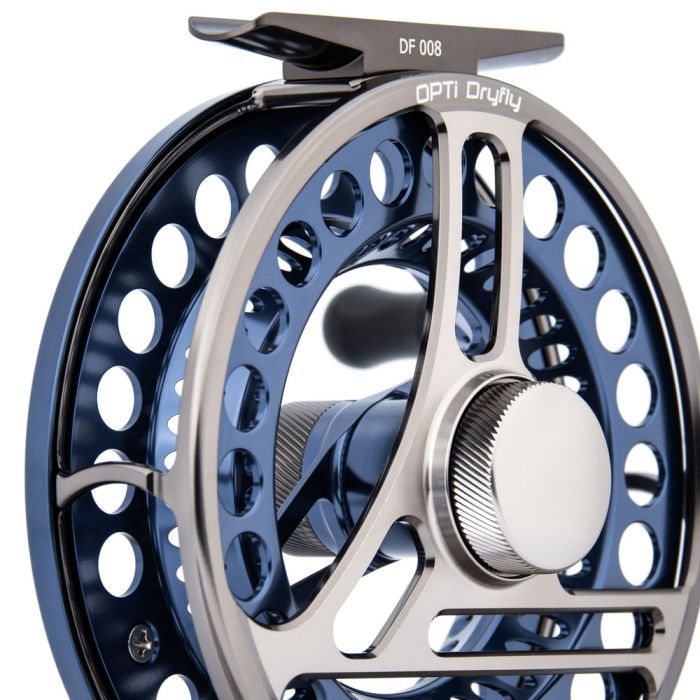 Loop OPTi Dryfly Fly Reel, Arctic Blue, Fly Fishing