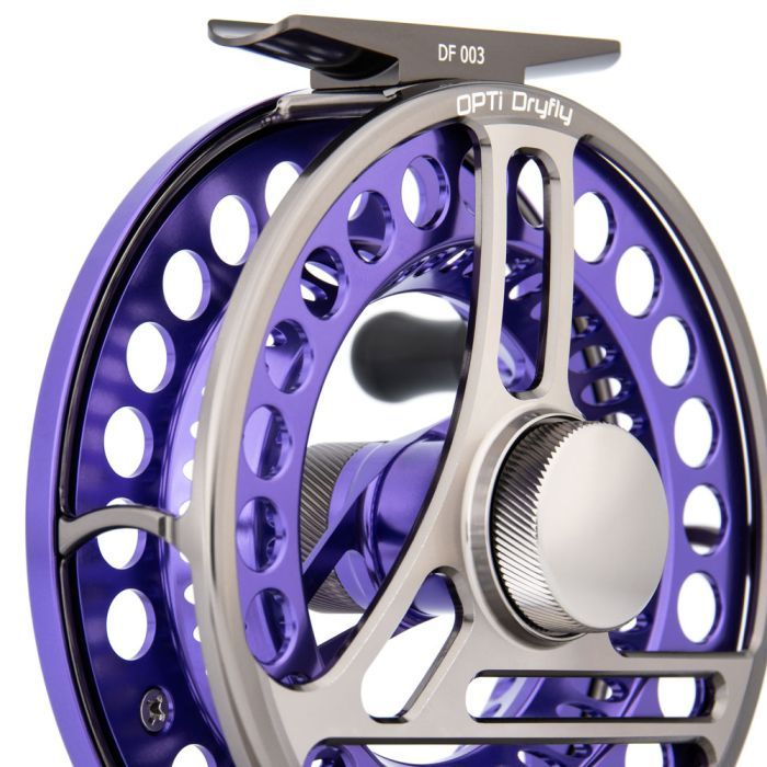 Loop OPTi Dryfly Fly Reel, Twilight Violet, Fly Fishing