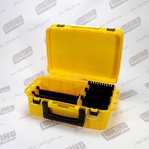 Boîte De Pêche Meiho VS-3077 (VS-3078) Rouge – Coffre Rigide Ultra Résistant (430x295x186mm)