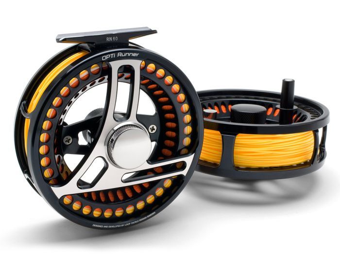 Loop OPTi Dryfly Fly Reel, Black, Fly Fishing