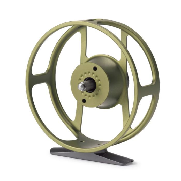 Orvis Hydros II Euro Fly Reel, matte olive, Fly Fishing