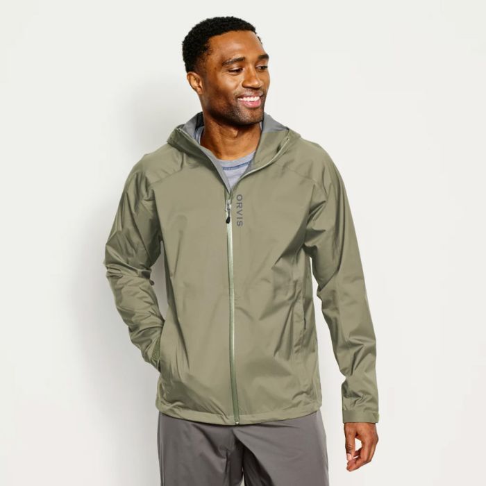Orvis Ultralight Storm Jacket, moss green, Fly Fishing
