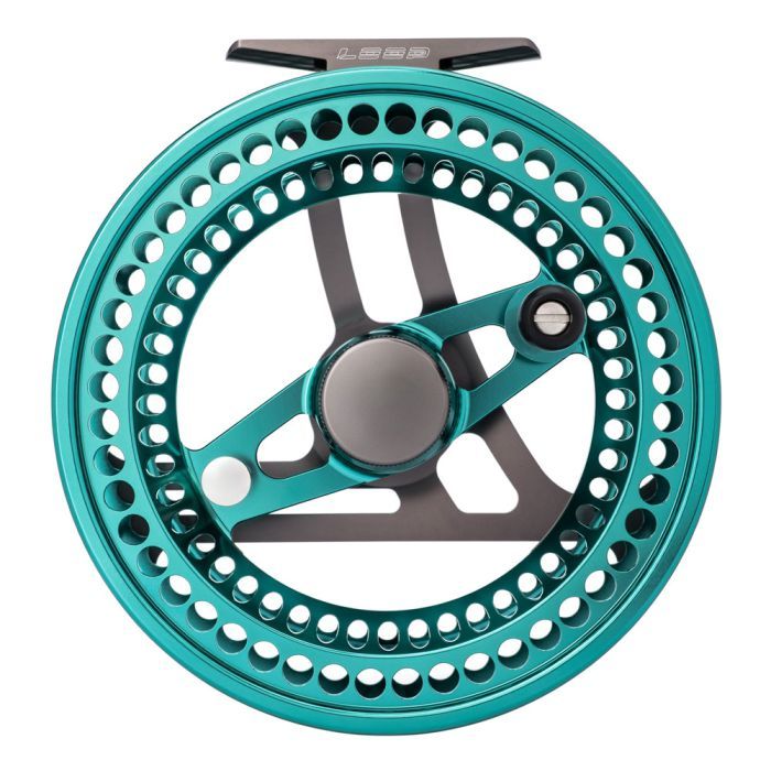 Loop OPTi Speedrunner Fly Reel, Aurora Turquoise, Fly Fishing