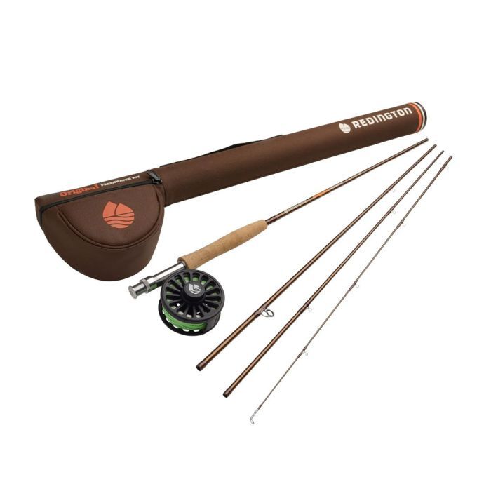 Redington Original Freshwater Kit, 5904 Rute, Rolle & Schnur Set