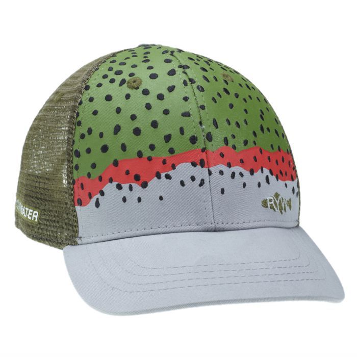 RepYourWater Rainbow Trout Skin Cappelli