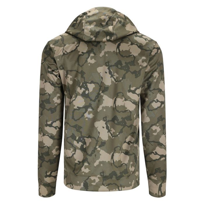 Simms Challenger Full-Zip Hoody, regiment camo olive drab, Fly Fishing