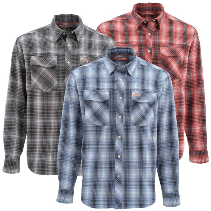 Simms Primaloft Blend Flannel 長袖シャツ XXL Simms Primaloft Blend Flannel 長袖シャツ XXL Simms Men's