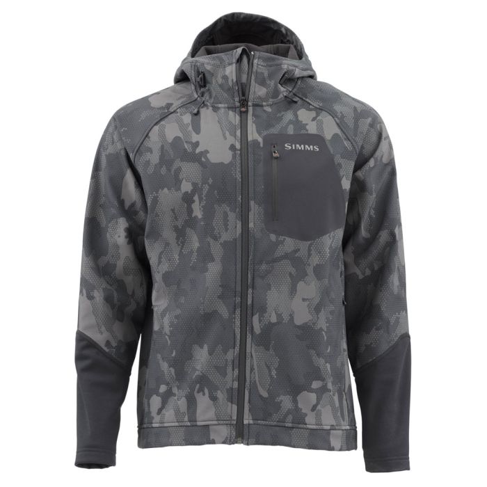 SIMMS シムス　KATAFRONT HOODY カタフロント・フーディ Simms Katafront Hoody, Hex Flo Camo Carbon
