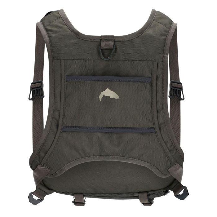 Simms Tributary Hybrid Chest Pack, basalt, Pesca a mosca