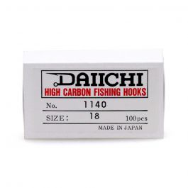 Fly Tying Daiichi 1190 Barbless Dry Fly Hooks  size #16-100 count box 